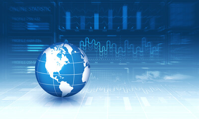 Global communication and technology Image