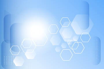 abstract stylish blue wave modern background