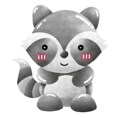 raccoon © Rinniya