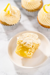 Lemon cupcakes
