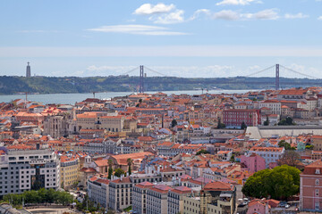 Fototapeta na wymiar Cityscape of Lisbon