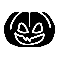 helloween pumpkin icon, emoticon