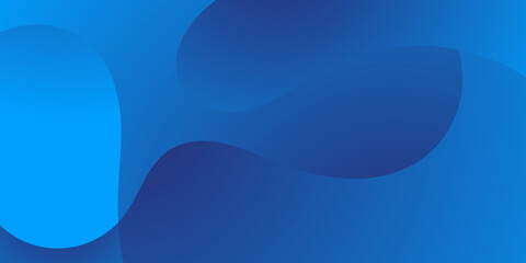 modern simple blue wave gradient vector background for business