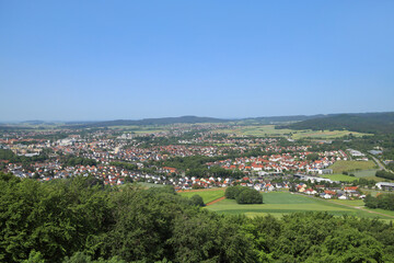 View at Neumarkt in der Oberpfalz, Franconia - Germany
