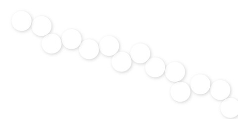 White and grey abstract modern transparency circle presentation background. Vector circles template vector design. Object web design. Round shape. Minimal poster.