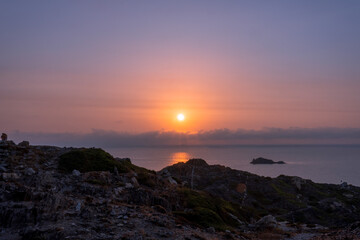 Amanecer en el mar (Cap de Creus)