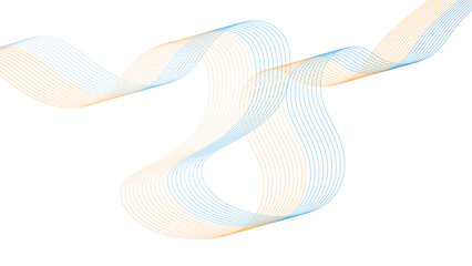 Abstract colorful wave lines and technology background. Modern colorful flowing wave lines and glowing moving lines. Futuristic technology and sound wave lines background. 