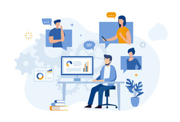 Business smart working 