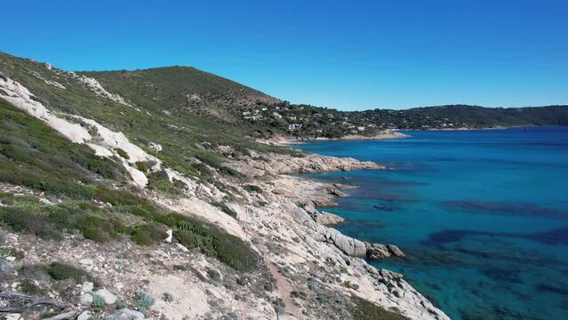 matin au cap taillat - ramatuelle Var France