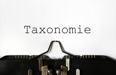 Taxonomie