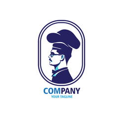 design logo chef vector illustration