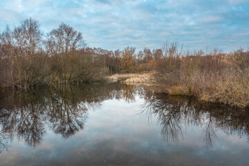 Waalsdorpervlakte, landscape in The Hague, The Netherlands.
