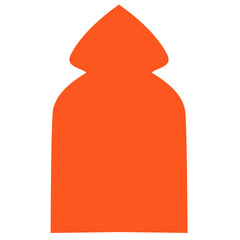 Obraz premium Islamic shape Window Frame in retro boho color