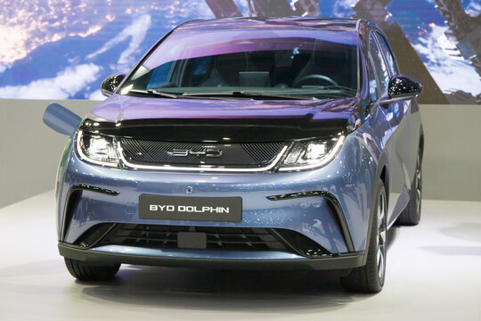 BYD Dolphin at Automobile Barcelona 2023