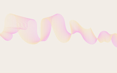 Abstract modern colorful wavy stylized blend liens gradient background