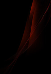 Abstract background waves. Red and black abstract background for wallpaper oder business card