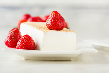 ice cream in the form of a sandwich