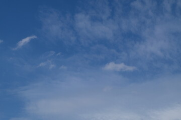 blue sky with clouds background