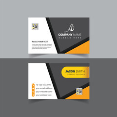 Modern and creative business card vector design and corporate business card template