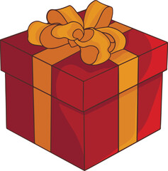red gift box