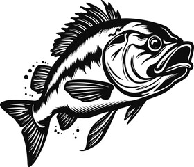 Elegant Fish Vector Graphics for Flowing and Dynamic Design Projects