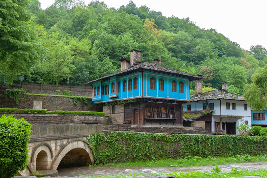 Ethnographic complex with preserved old crafts village of Etar (Etara) near the town of Gabrovo, Bulgaria