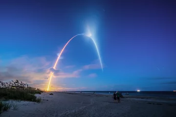 Foto op Canvas SpaceX Inspiration 4 © Jamie