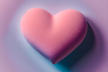Fototapeta premium pink heart