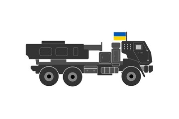 Lance-roquettes multiple motorisé ukrainien