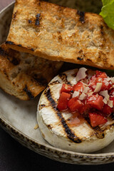 Delicious snack in a restaurant