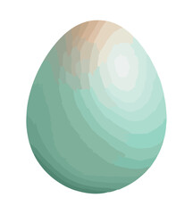easter egg bright colors on wallpaper