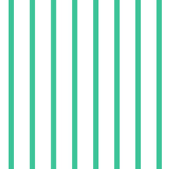 Geometric seamless pattern. Green Vertical stripes. Wrapping paper. Print for interior design and fabric. Kids background. Backdrop in vintage and retro style.