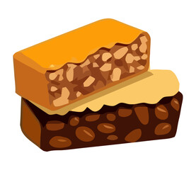 A gourmet chocolate dessert, sweet and creamy