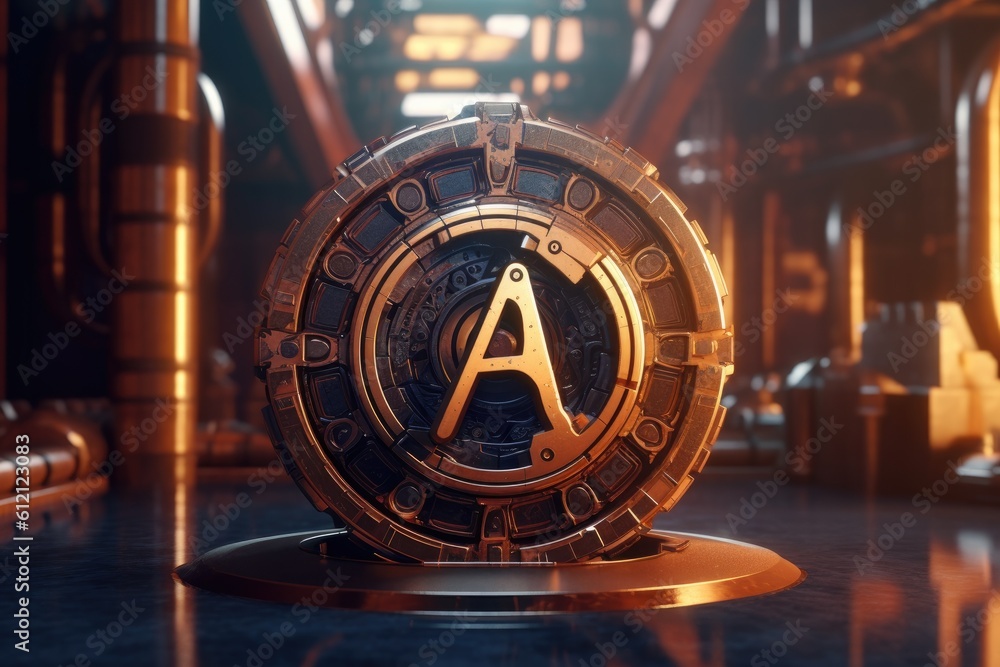 Poster ai, artificial intelligence concept generative ai