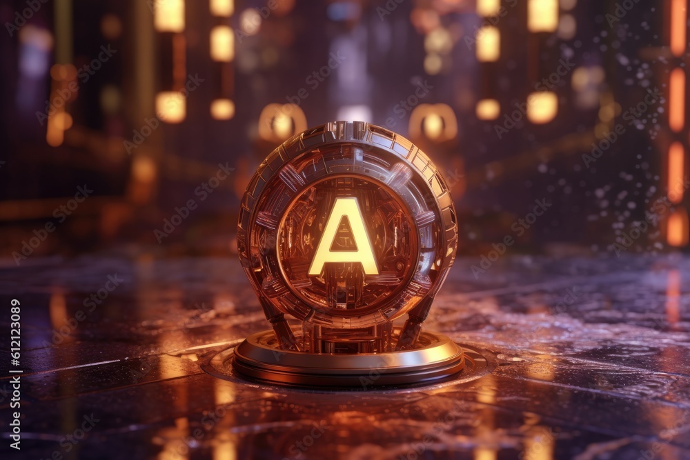 Poster ai, artificial intelligence concept generative ai