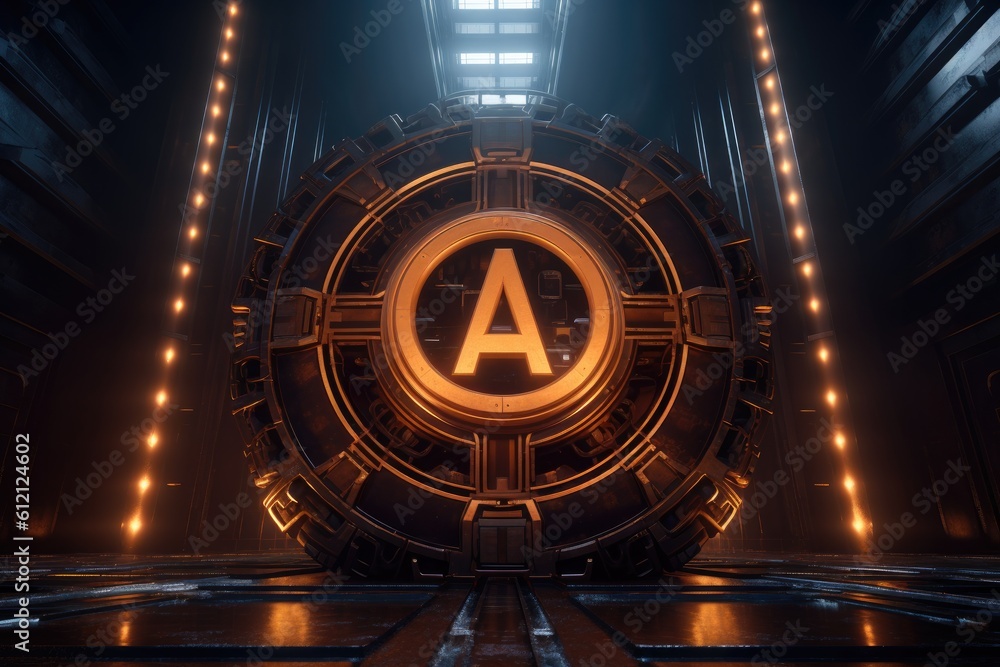 Poster ai, artificial intelligence concept generative ai