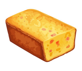 A gourmet snack, fresh bread