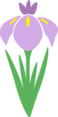 Fototapeta na wymiar a flower-shaped illustration 