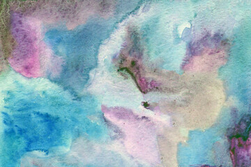 blue gradient watercolor background texture