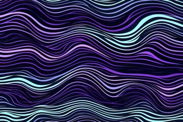 Abstract purple wave pattern background or backdrop. AI generated, human enhanced.