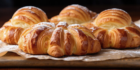 Viennoiserie French baked goods