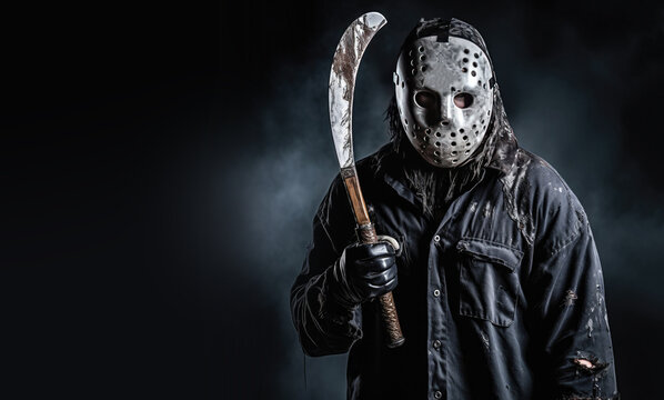Hockey Mask Killer Images – Browse 503 Stock Photos, Vectors, and Video |  Adobe Stock