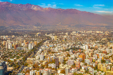 Santiago do Chile cordilheira dos andes