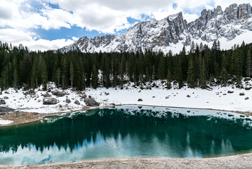 the legendary Karersee