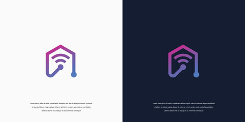 logo for smart home idea