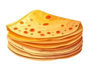 Stack of delicious tortillas
