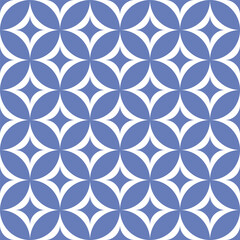 Vector. Seamless mediterranean geometric pattern, ornamental swatches. Talavera template. Portuguese Azulejo. Turkish decoration. Moroccan mosaic. Spanish porcelain. Ceramic dishes, folk ornament.