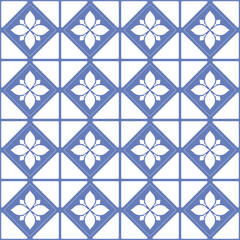 Vector. Seamless mediterranean geometric pattern, ornamental swatches. Talavera template. Portuguese Azulejo. Turkish decoration. Moroccan mosaic. Spanish porcelain. Ceramic dishes, folk ornament.
