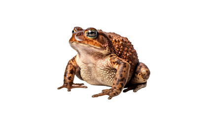 American Toad PNG,  A Delightful DIY Art Illustration with Transparent Background, Perfect for Crafters.  Generative AI.