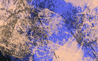 Abstract grunge texture splash paint wall colorful background vector